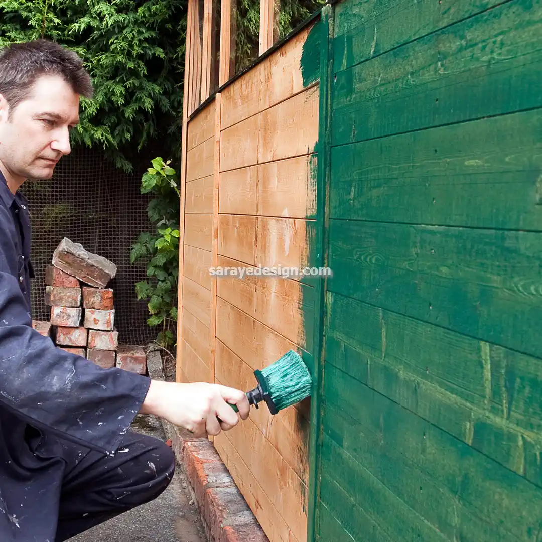 نقاشی ساختمان و سوله با رنگ صنعتی در تهران